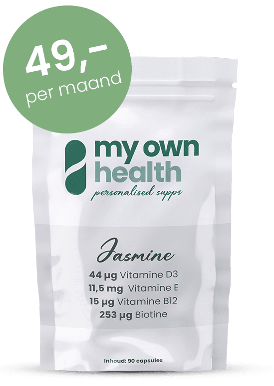 Dagelijkse vitamine capsules afgestemd op jouw gezondheid en levensstijl